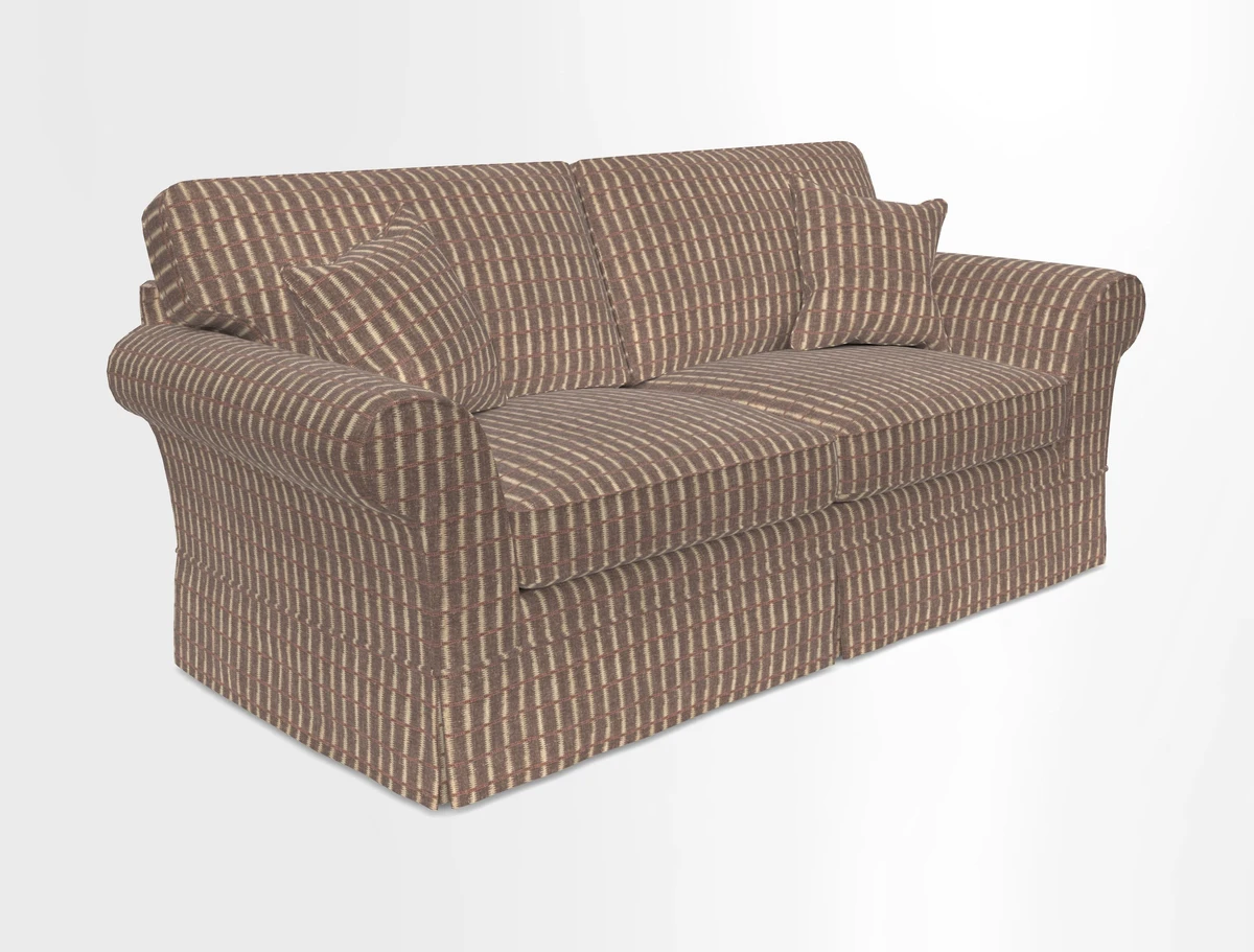 Lanhydrock 3 Seater Sofa in Floral Linens Lela Mystery Indigo
