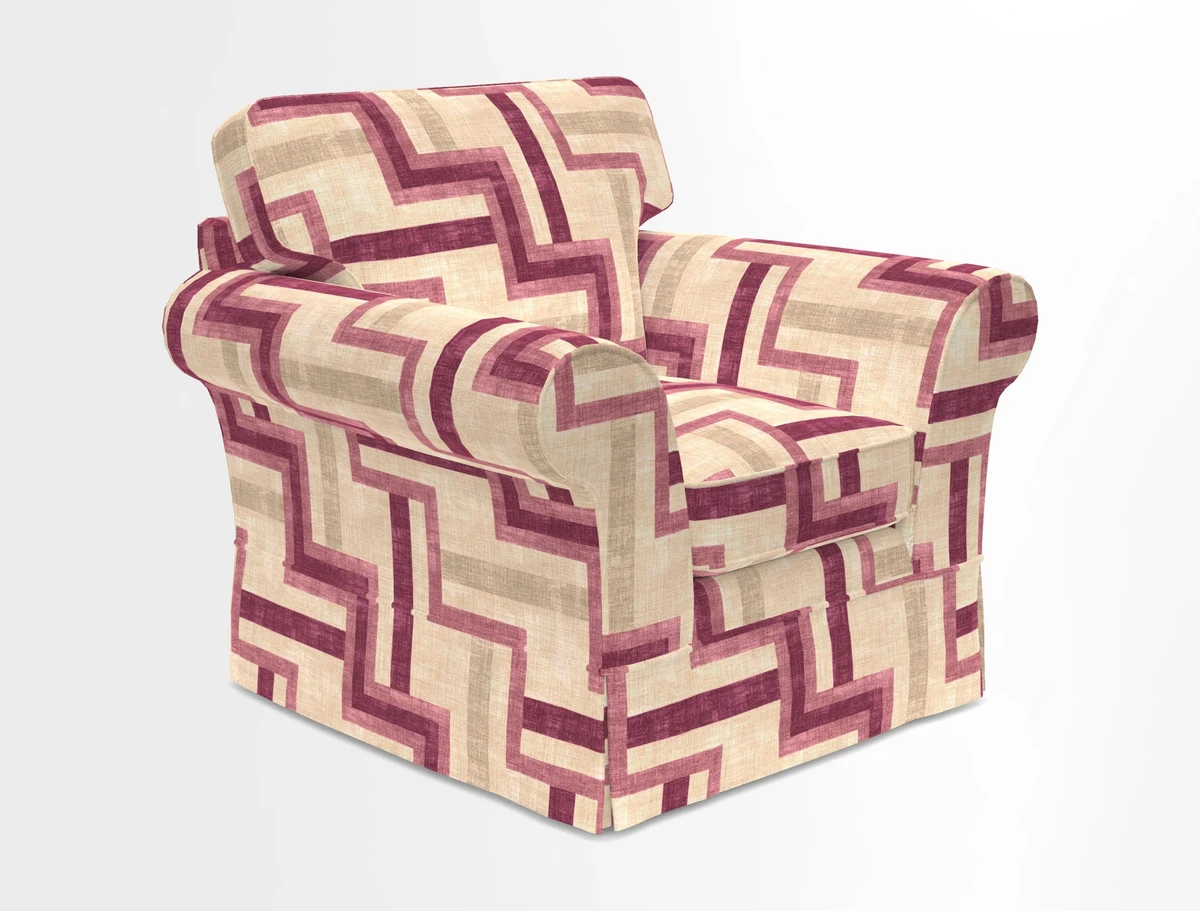 Lanhydrock Chair in Two Tone Plain Biscuit