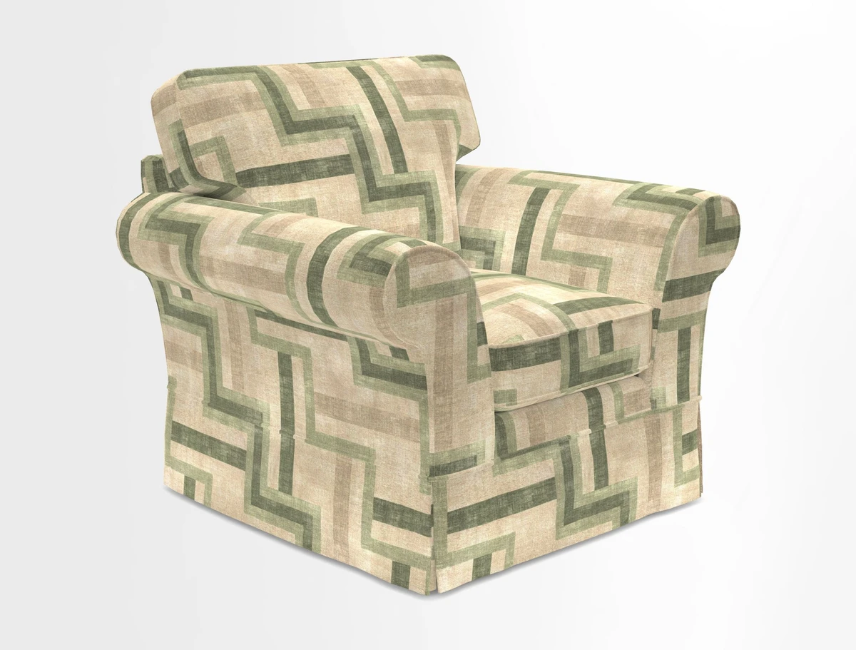 Lanhydrock Chair in Two Tone Plain Biscuit