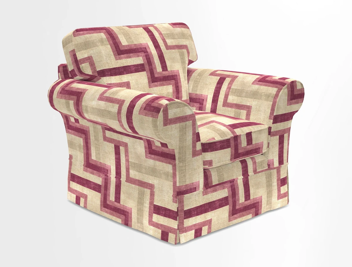 Lanhydrock Chair in Two Tone Plain Biscuit