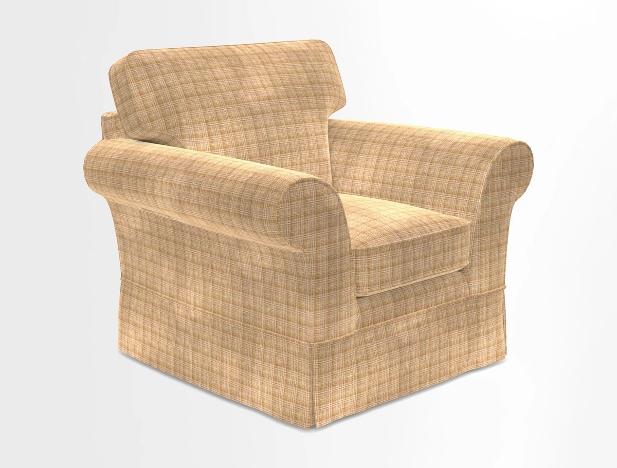 Lanhydrock Chair in Two Tone Plain Biscuit