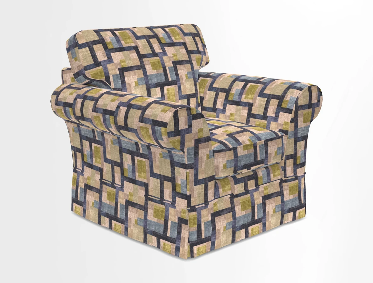 Lanhydrock Chair in Two Tone Plain Biscuit