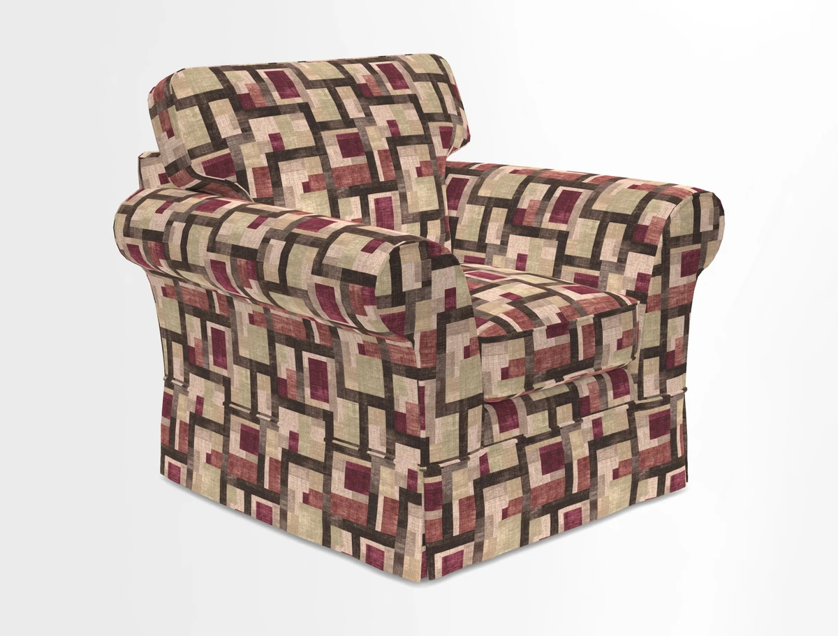 Lanhydrock Chair in Two Tone Plain Biscuit