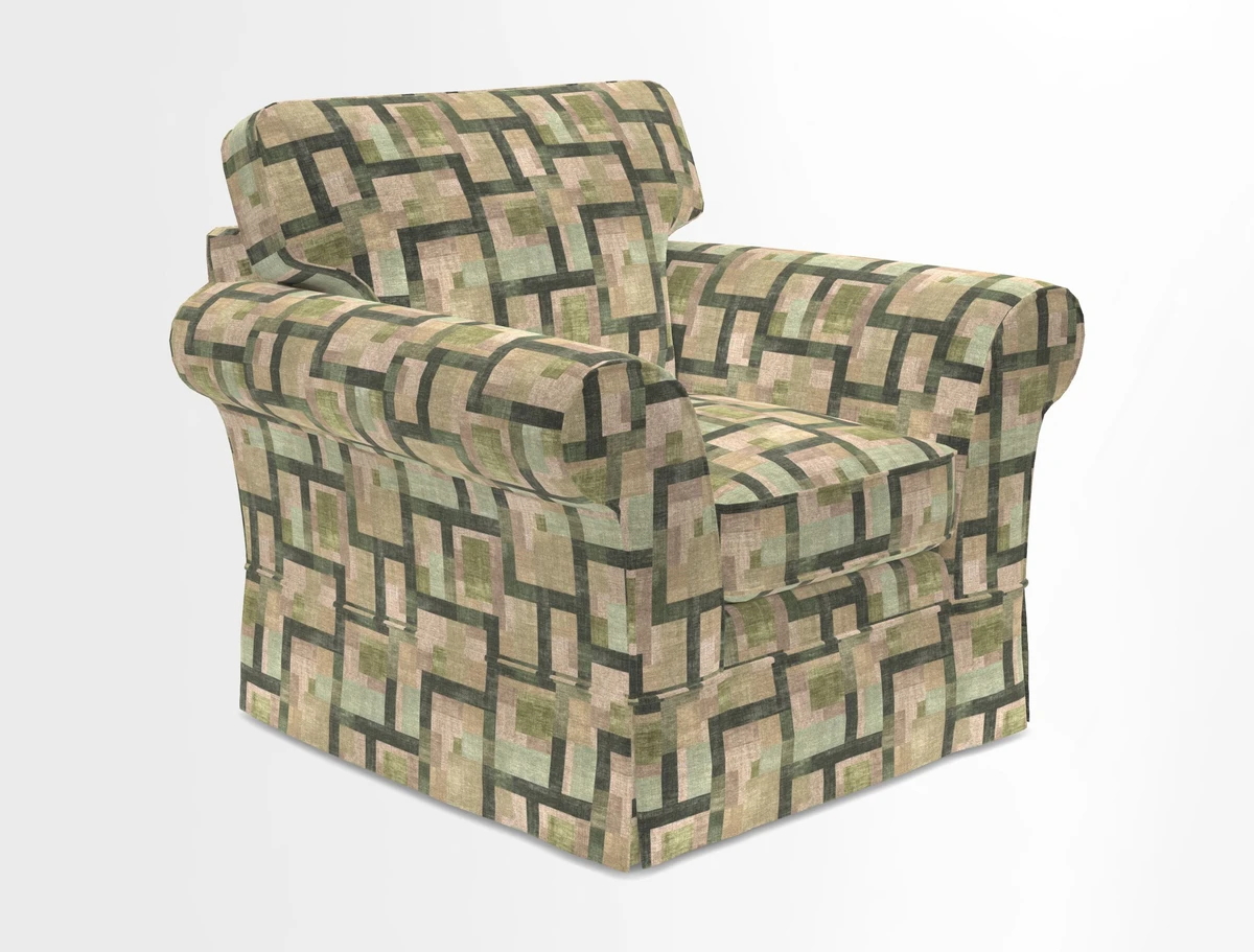 Lanhydrock Chair in Two Tone Plain Biscuit