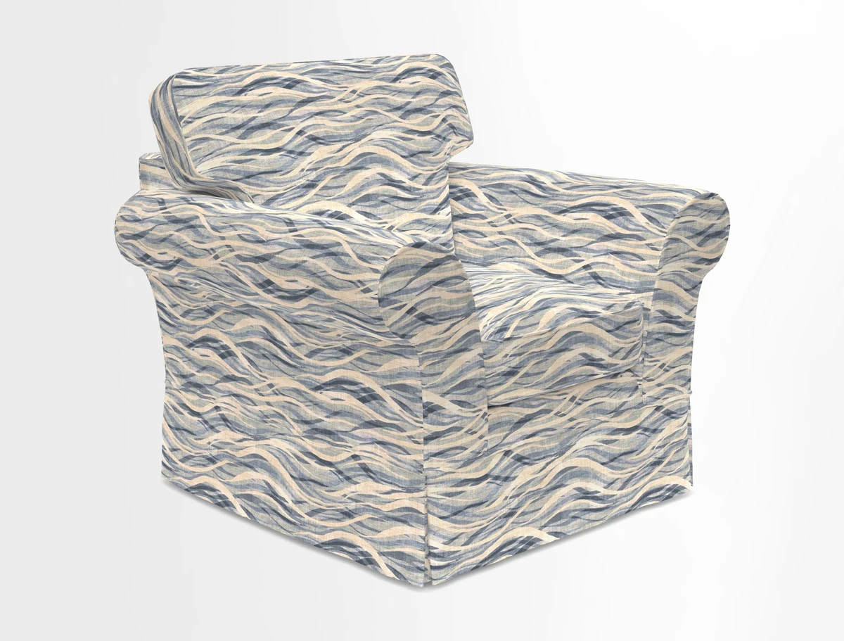 Lanhydrock Chair in Two Tone Plain Biscuit