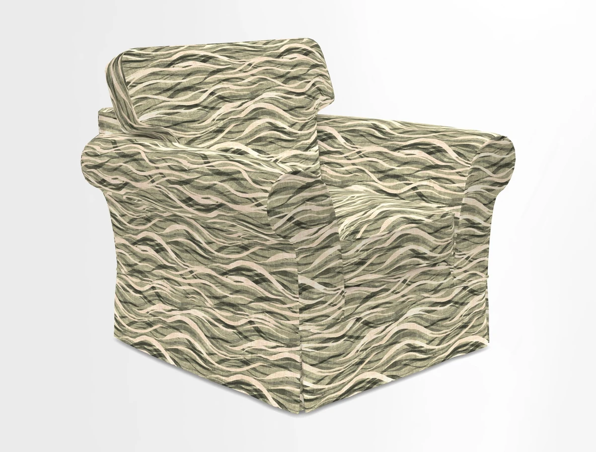 Lanhydrock Chair in Two Tone Plain Biscuit