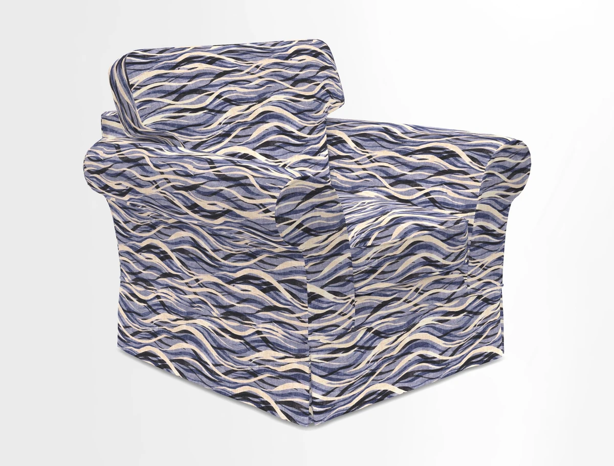 Lanhydrock Chair in Two Tone Plain Biscuit