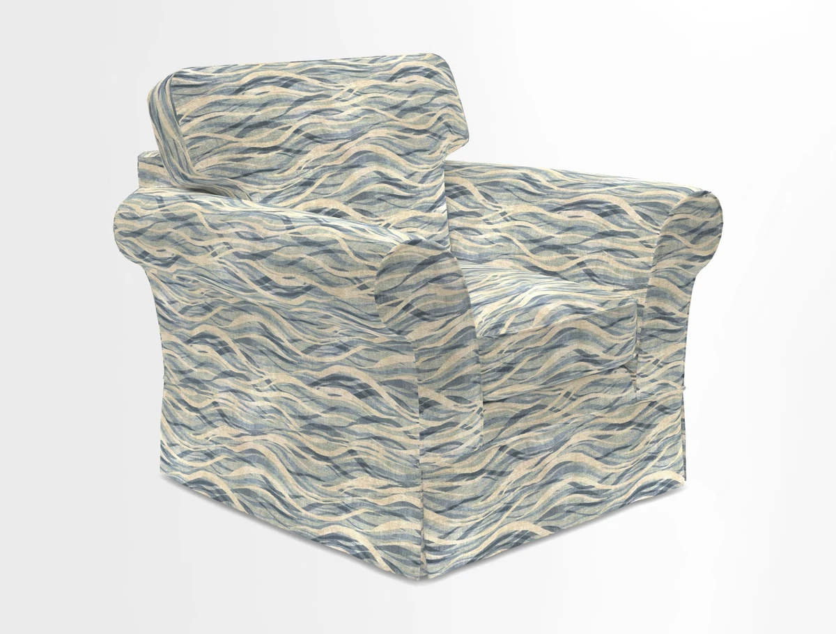 Lanhydrock Chair in Two Tone Plain Biscuit