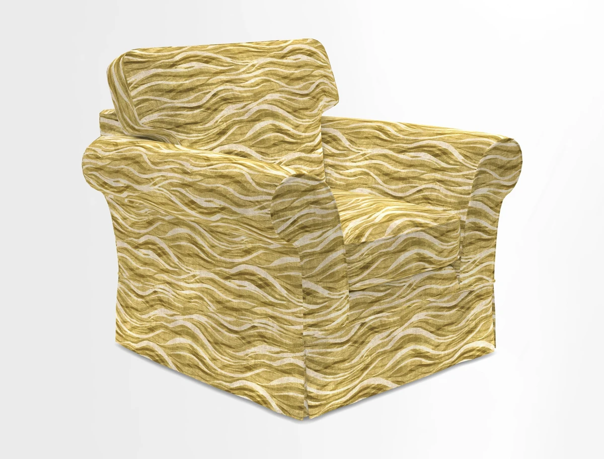 Lanhydrock Chair in Two Tone Plain Biscuit