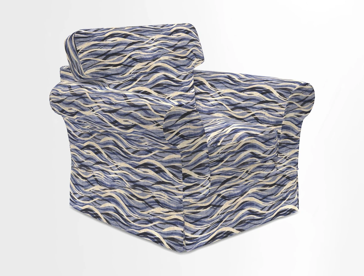 Lanhydrock Chair in Two Tone Plain Biscuit