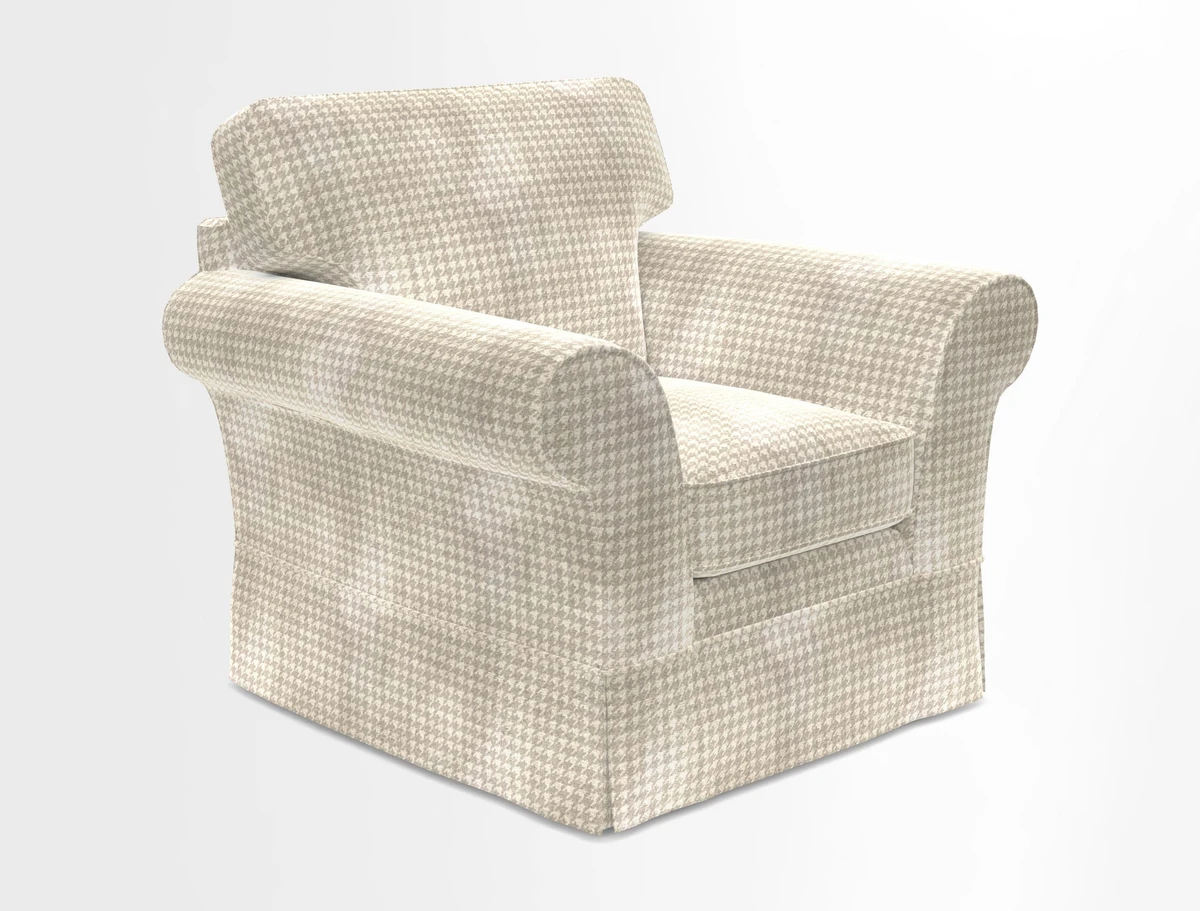 Lanhydrock Chair in Two Tone Plain Biscuit
