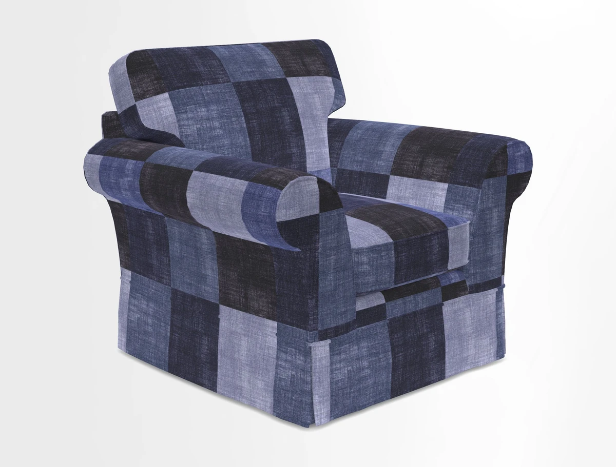 Lanhydrock Chair in Two Tone Plain Biscuit