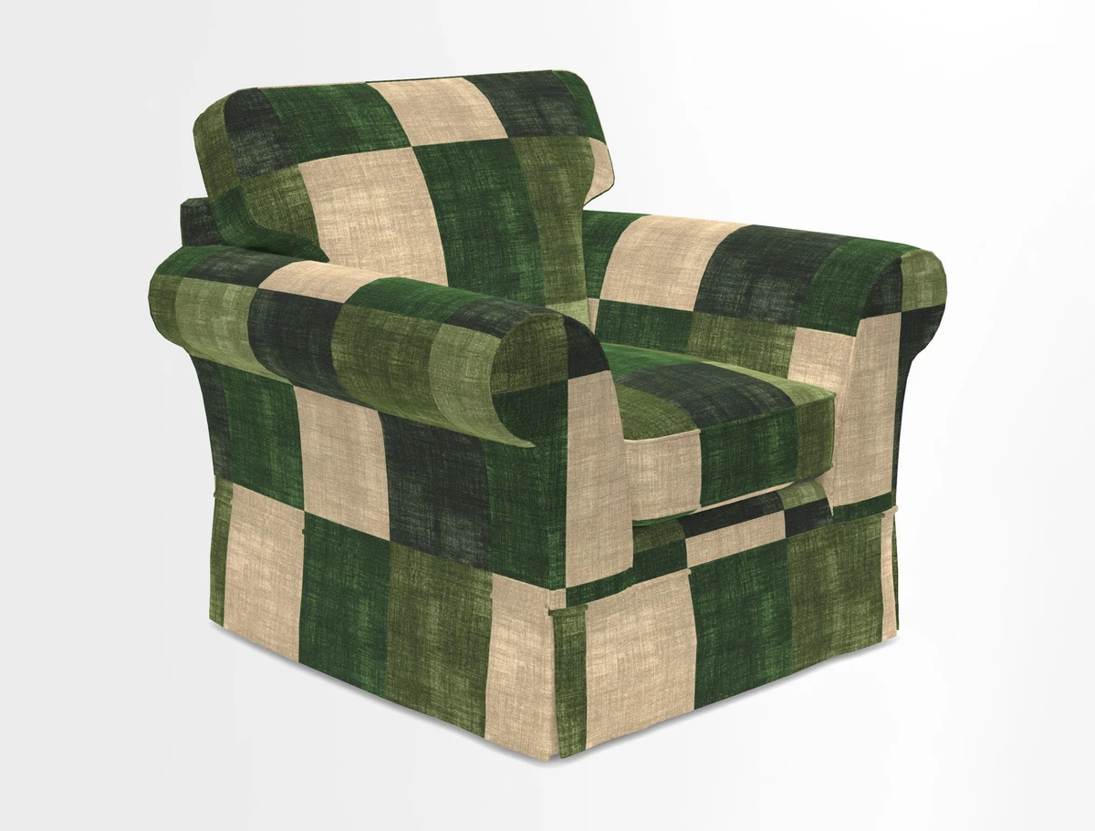 Lanhydrock Chair in Two Tone Plain Biscuit