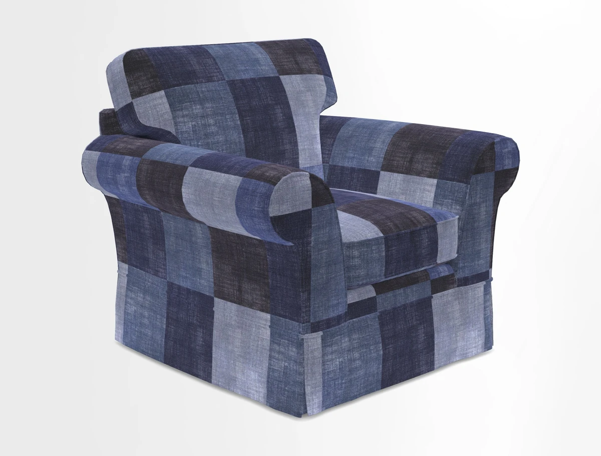 Lanhydrock Chair in Two Tone Plain Biscuit