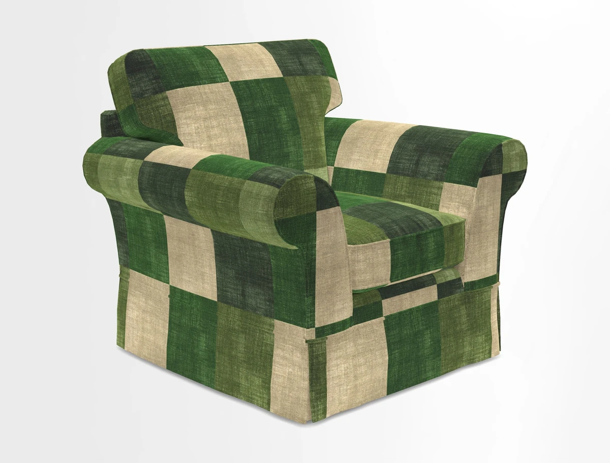 Lanhydrock Chair in Two Tone Plain Biscuit