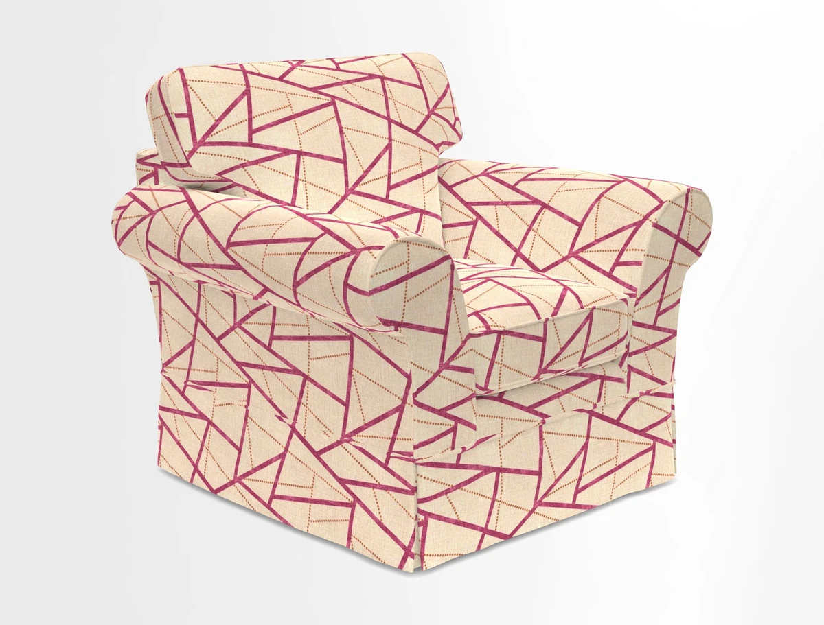Lanhydrock Chair in Two Tone Plain Biscuit