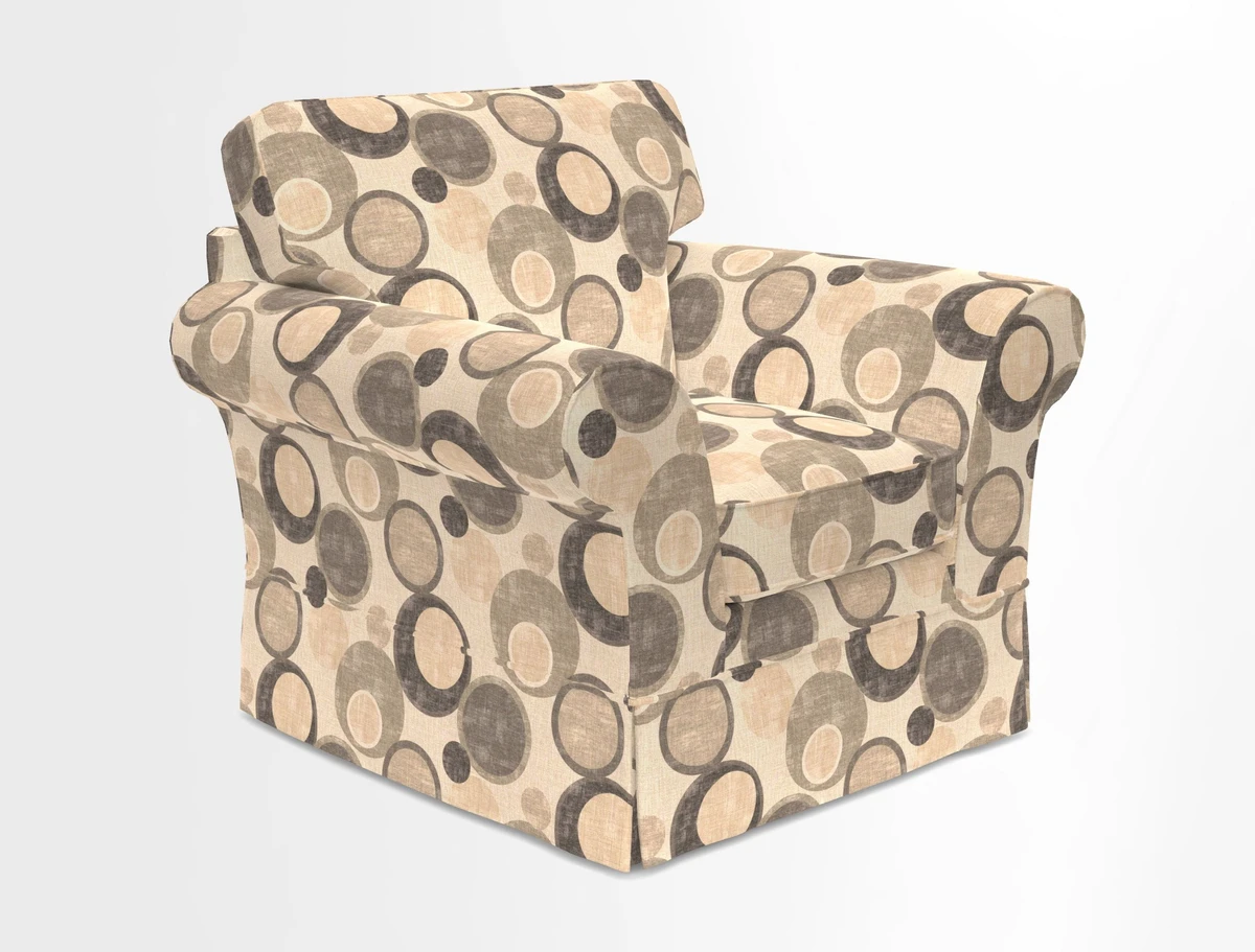 Lanhydrock Chair in Two Tone Plain Biscuit
