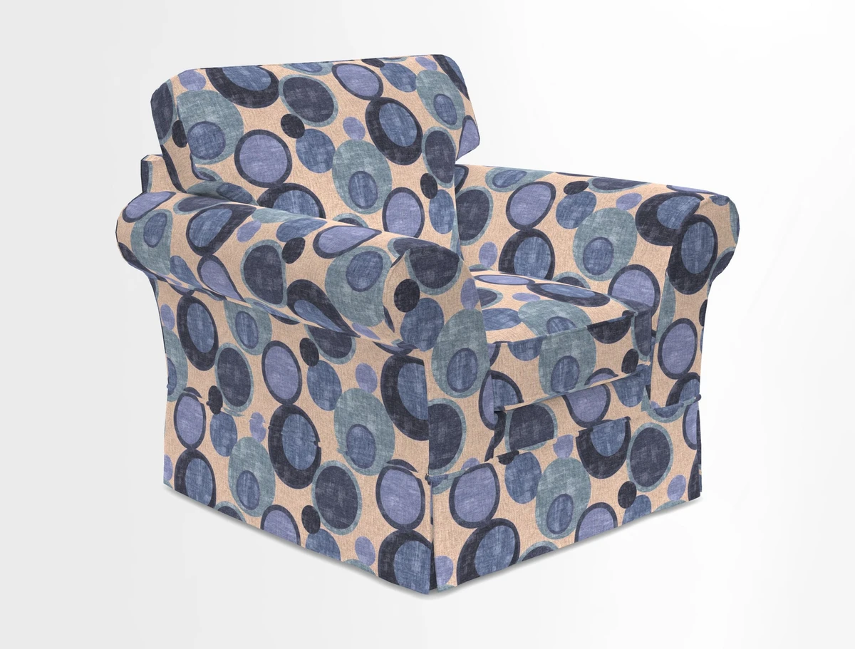 Lanhydrock Chair in Two Tone Plain Biscuit