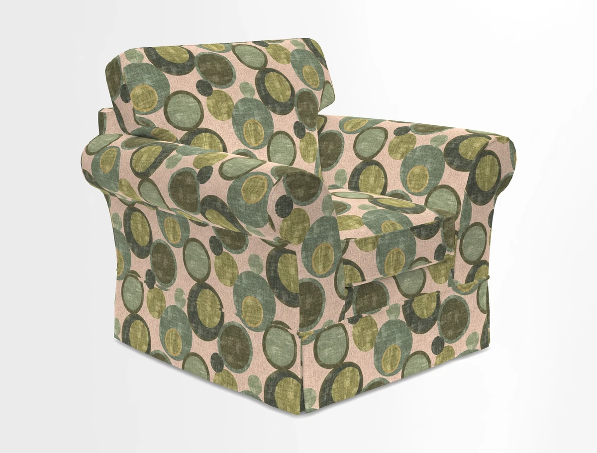 Lanhydrock Chair in Two Tone Plain Biscuit