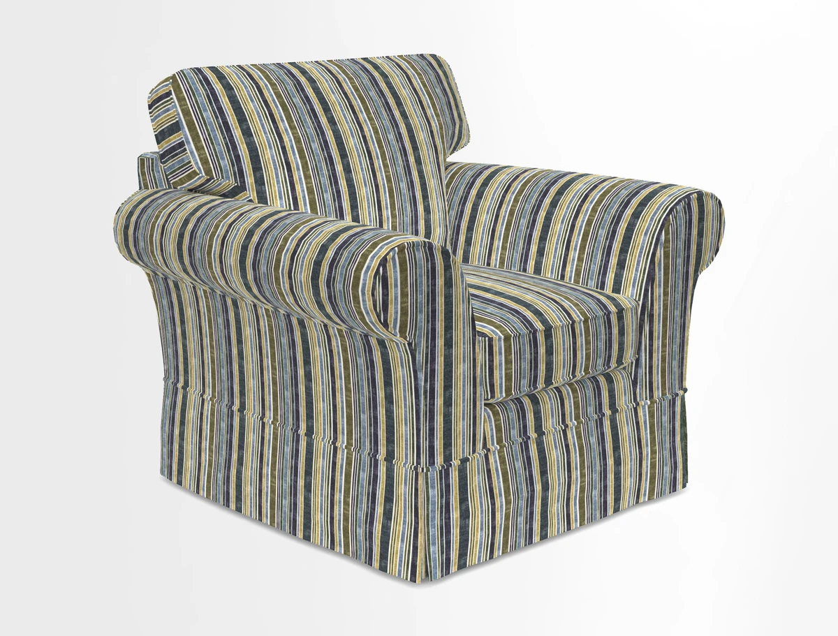 Lanhydrock Chair in Two Tone Plain Biscuit