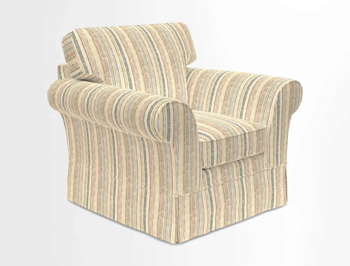 Lanhydrock Chair in Two Tone Plain Biscuit