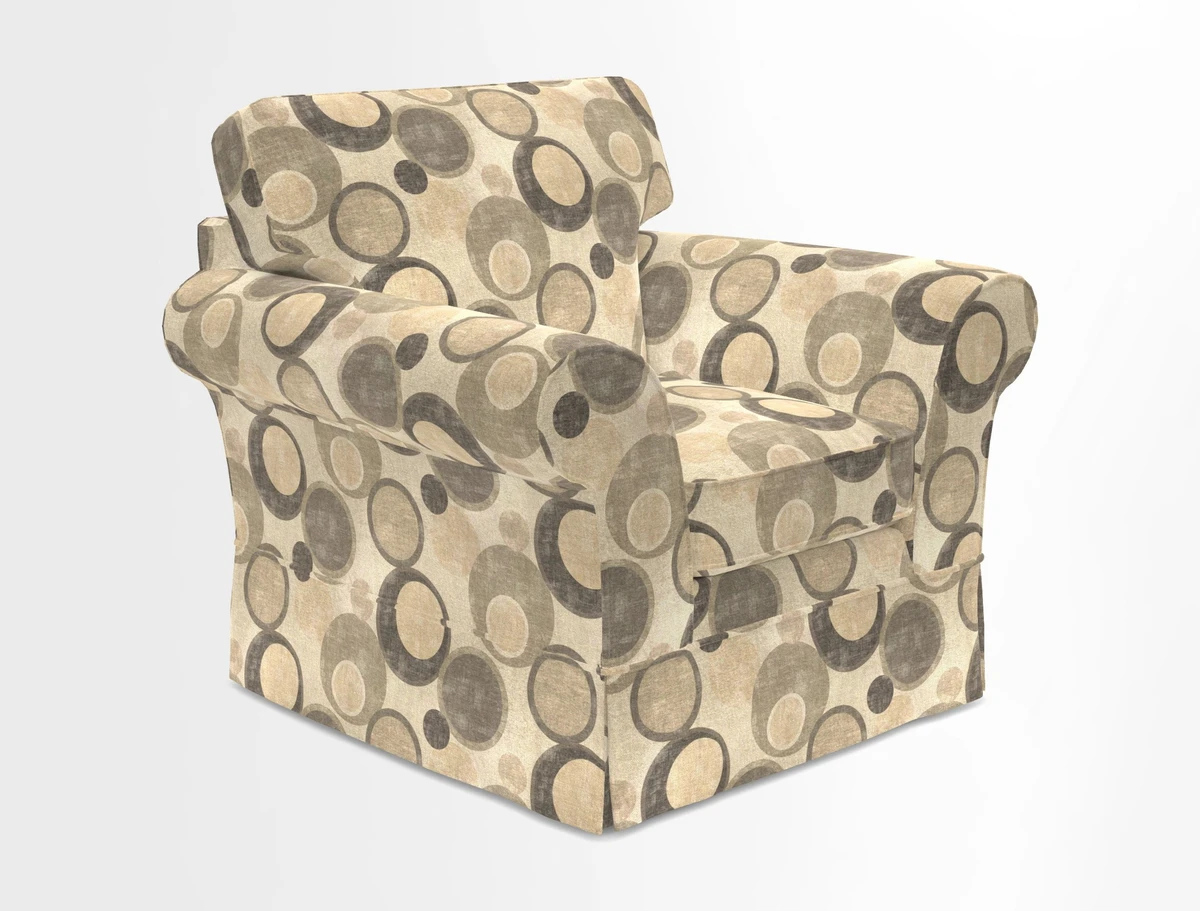 Lanhydrock Chair in Two Tone Plain Biscuit