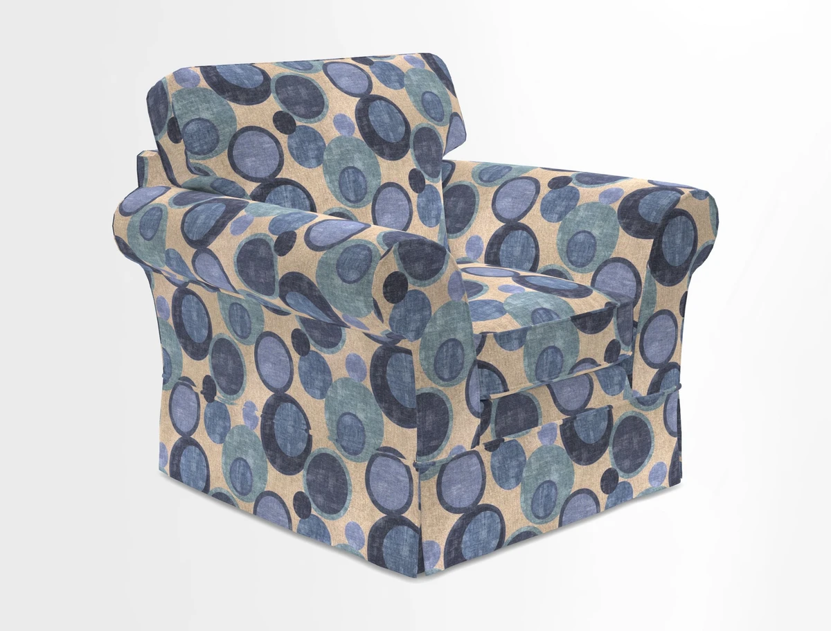 Lanhydrock Chair in Two Tone Plain Biscuit
