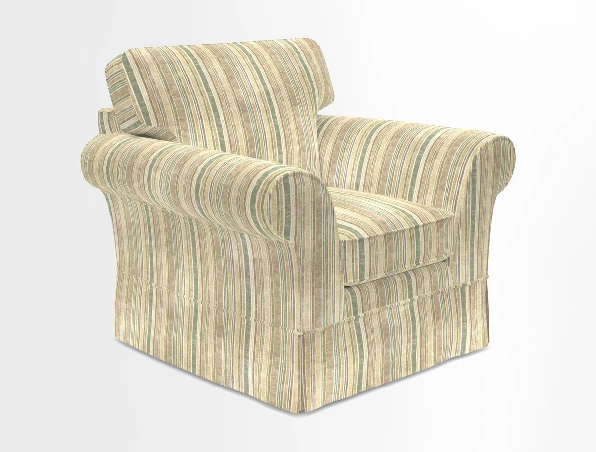Lanhydrock Chair in Two Tone Plain Biscuit