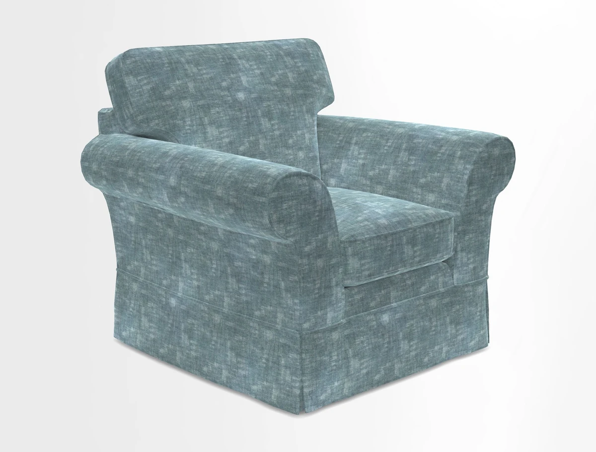 Lanhydrock Chair in Two Tone Plain Biscuit