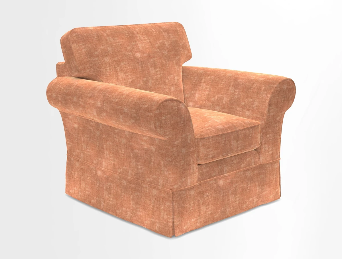 Lanhydrock Chair in Two Tone Plain Biscuit