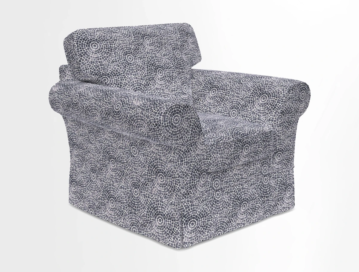 Lanhydrock Chair in Two Tone Plain Biscuit