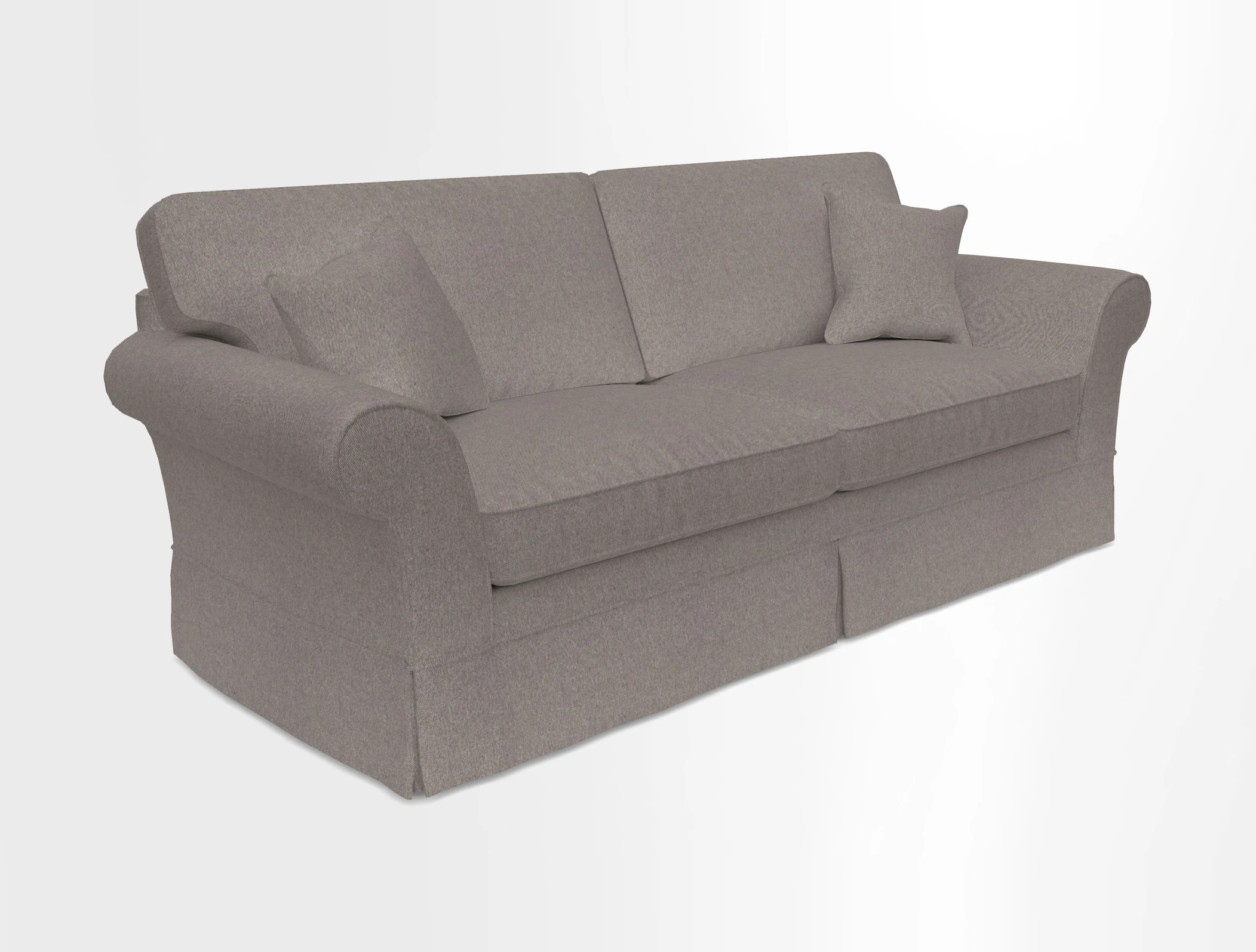 Lanhydrock 4 Seater Sofa in Floral Linens Lela Mystery Indigo