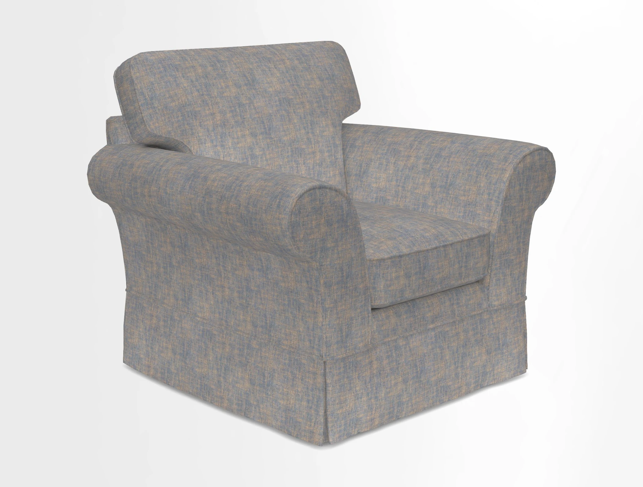 Lanhydrock Chair in Two Tone Plain Biscuit