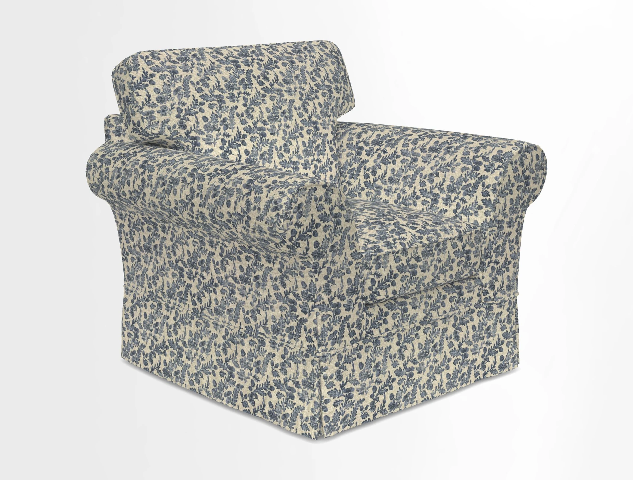 Lanhydrock Chair in Two Tone Plain Biscuit