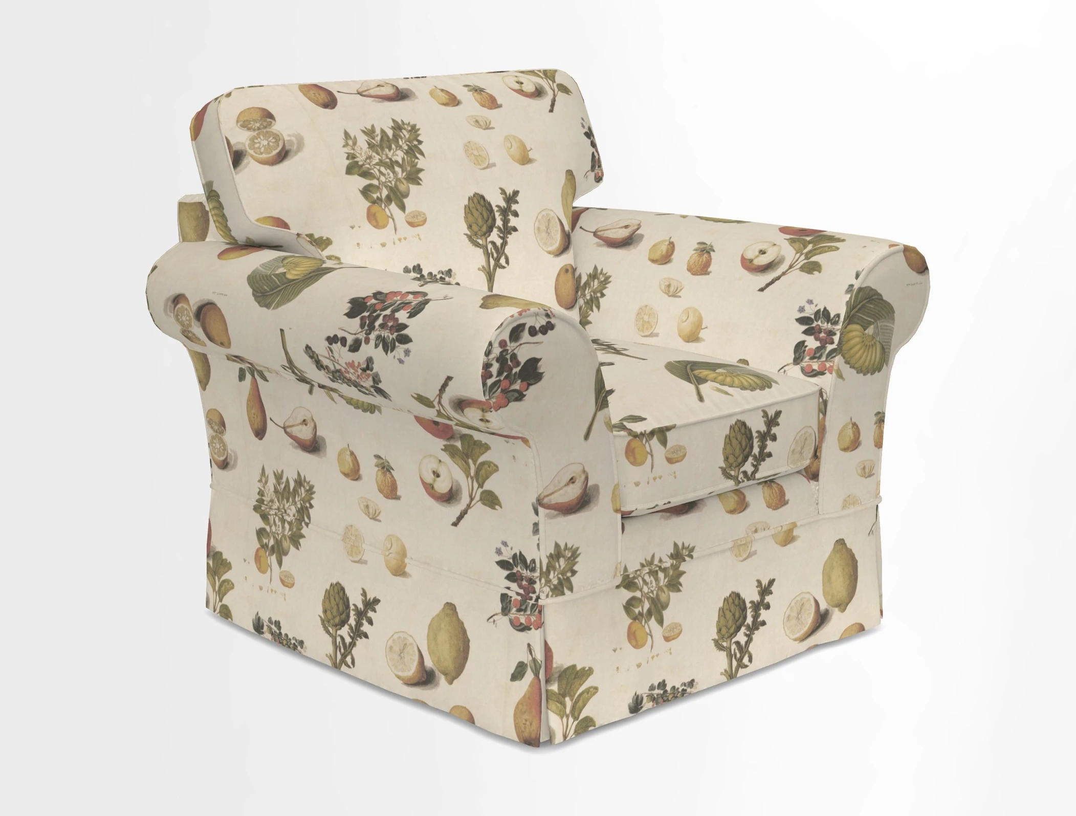 Lanhydrock Chair in Two Tone Plain Biscuit