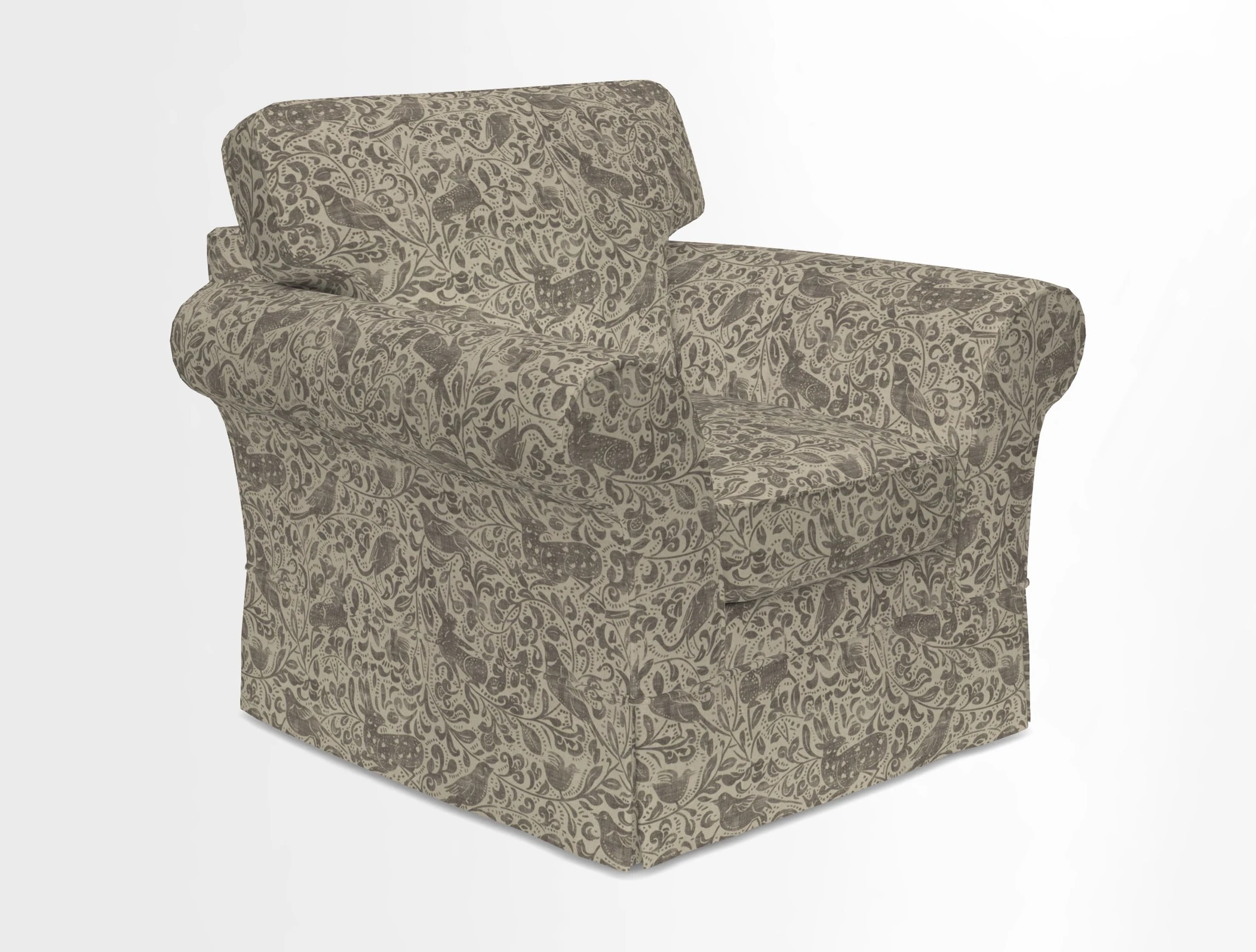 Lanhydrock Chair in Two Tone Plain Biscuit