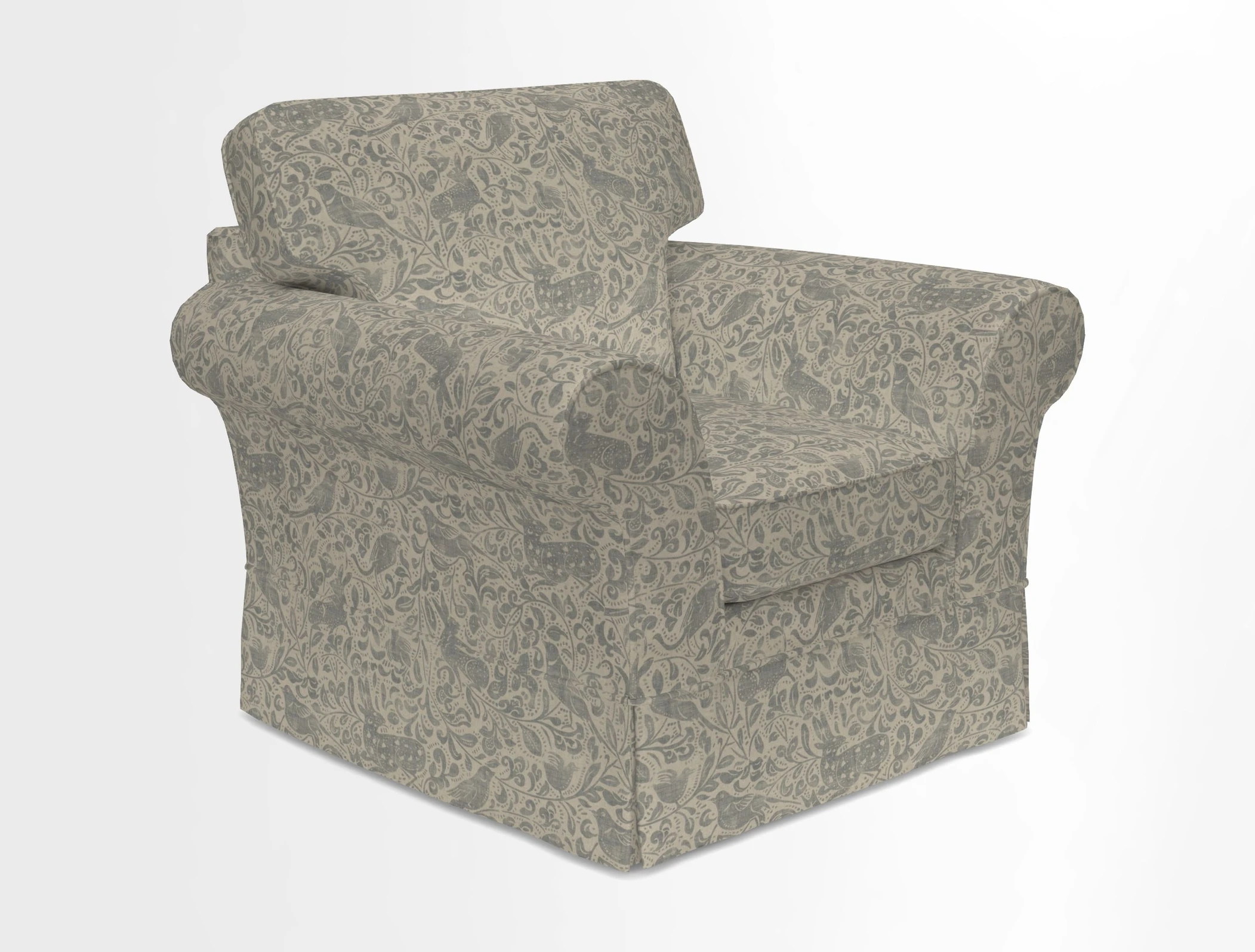 Lanhydrock Chair in Two Tone Plain Biscuit