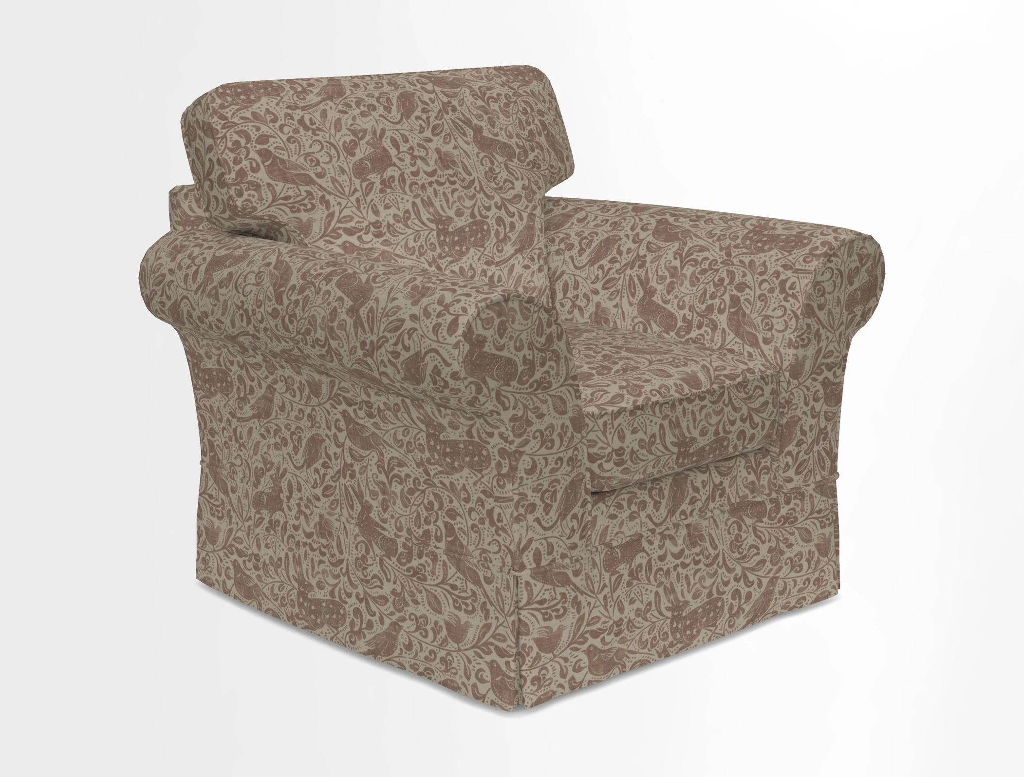 Lanhydrock Chair in Two Tone Plain Biscuit