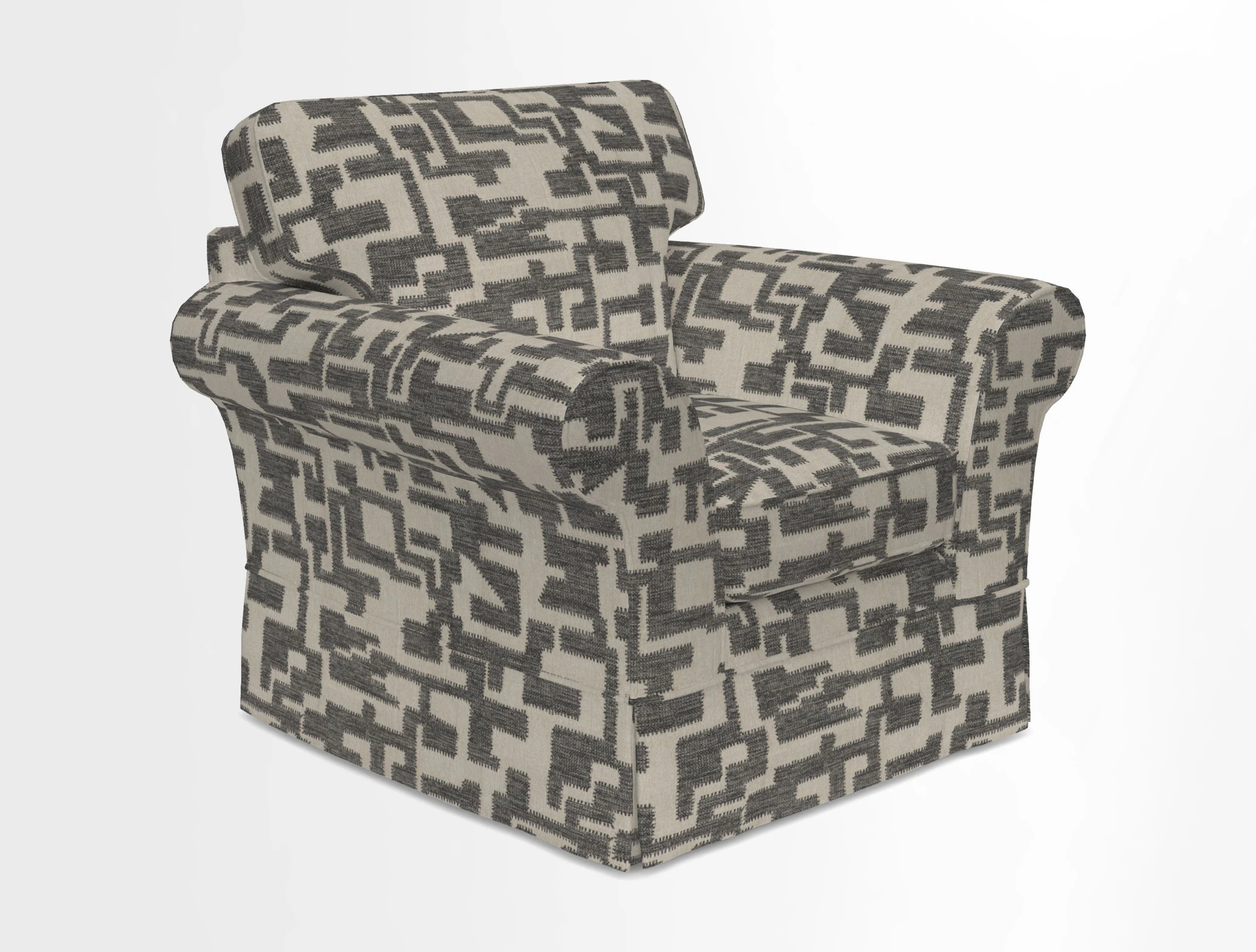 Lanhydrock Chair in Two Tone Plain Biscuit