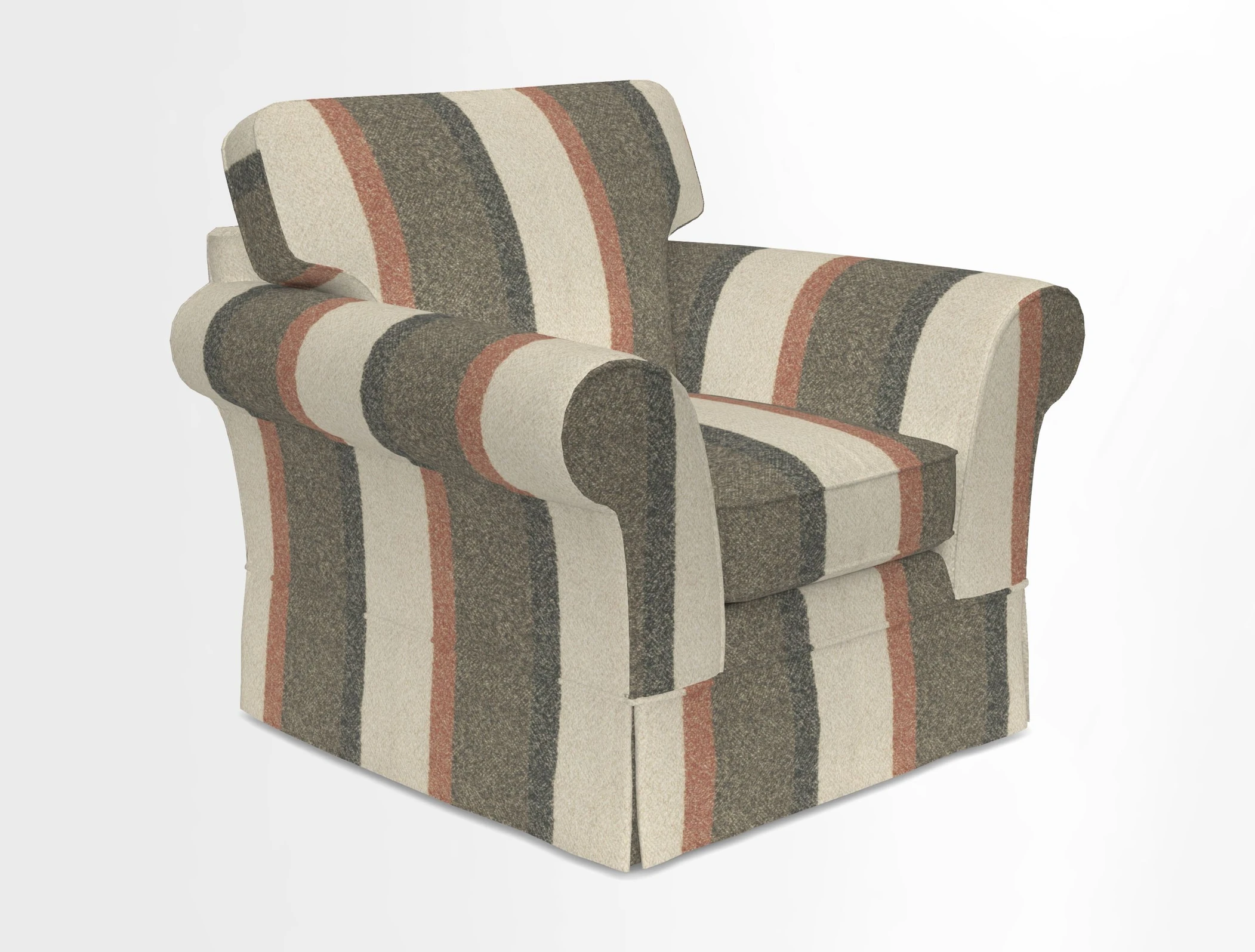 Lanhydrock Chair in Two Tone Plain Biscuit