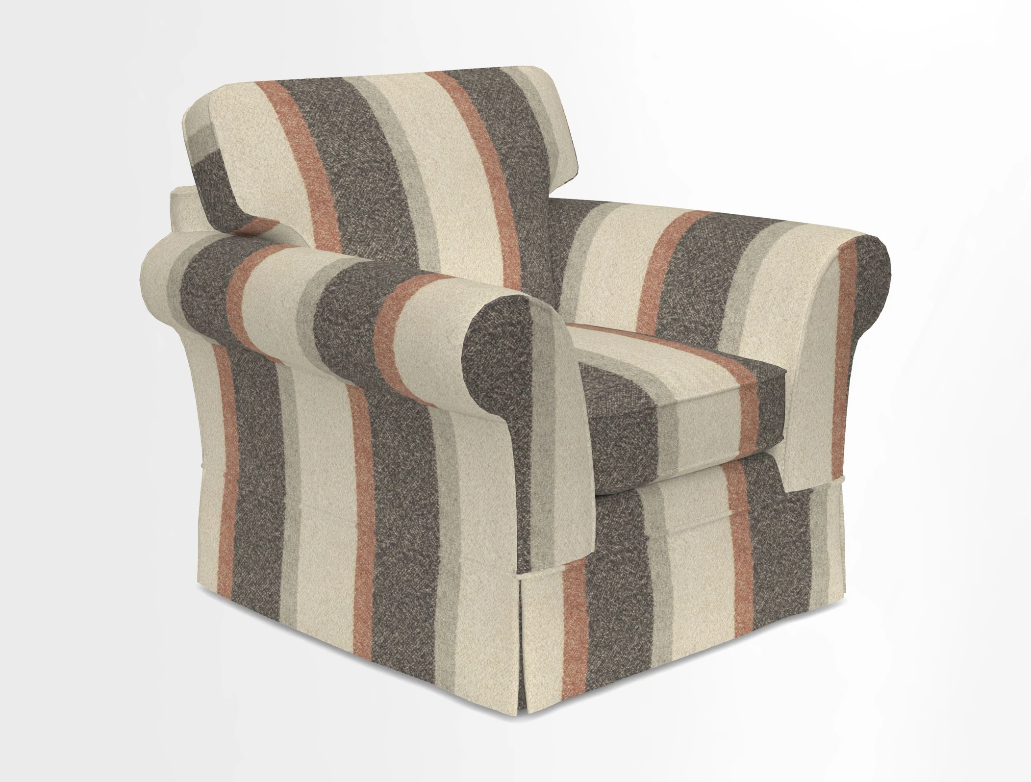 Lanhydrock Chair in Two Tone Plain Biscuit