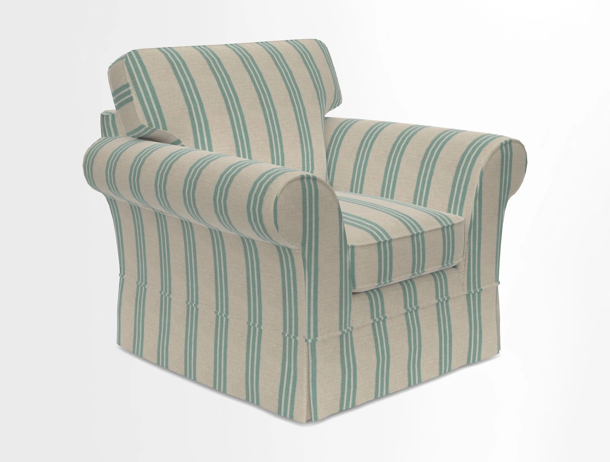 Lanhydrock Chair in Two Tone Plain Biscuit