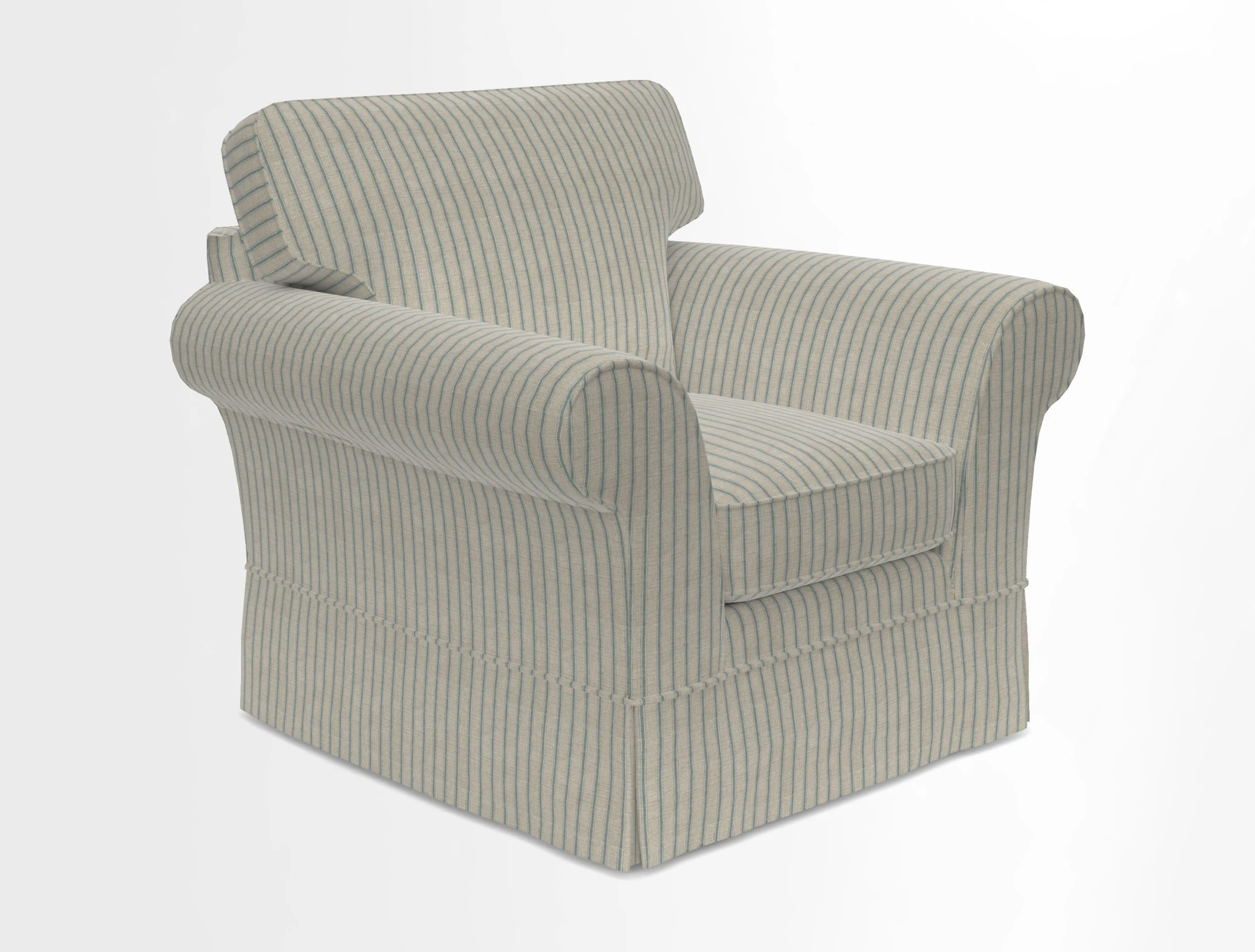Lanhydrock Chair in Two Tone Plain Biscuit