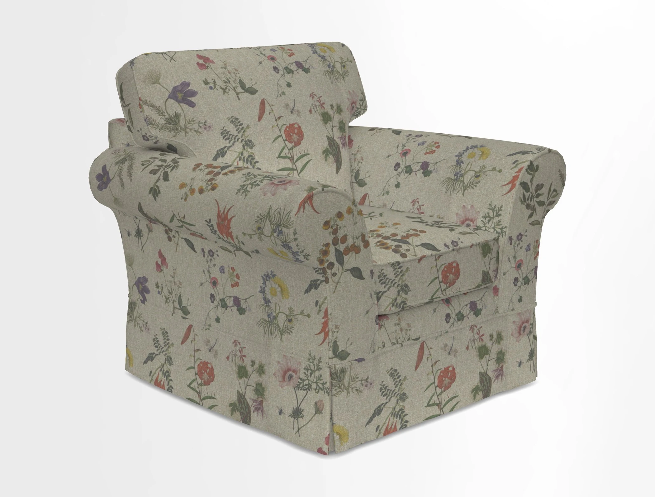 Lanhydrock Chair in Two Tone Plain Biscuit