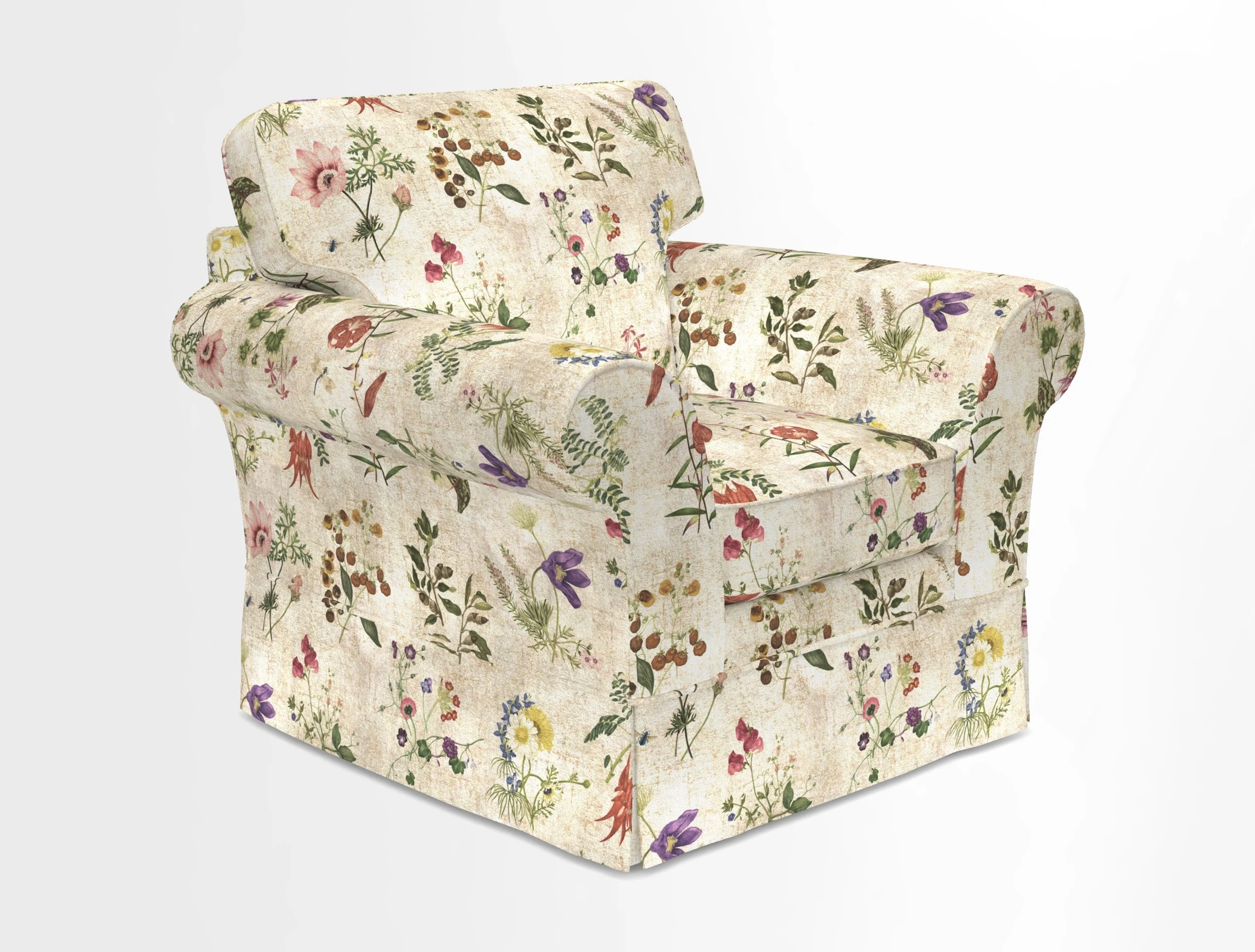Lanhydrock Chair in Two Tone Plain Biscuit