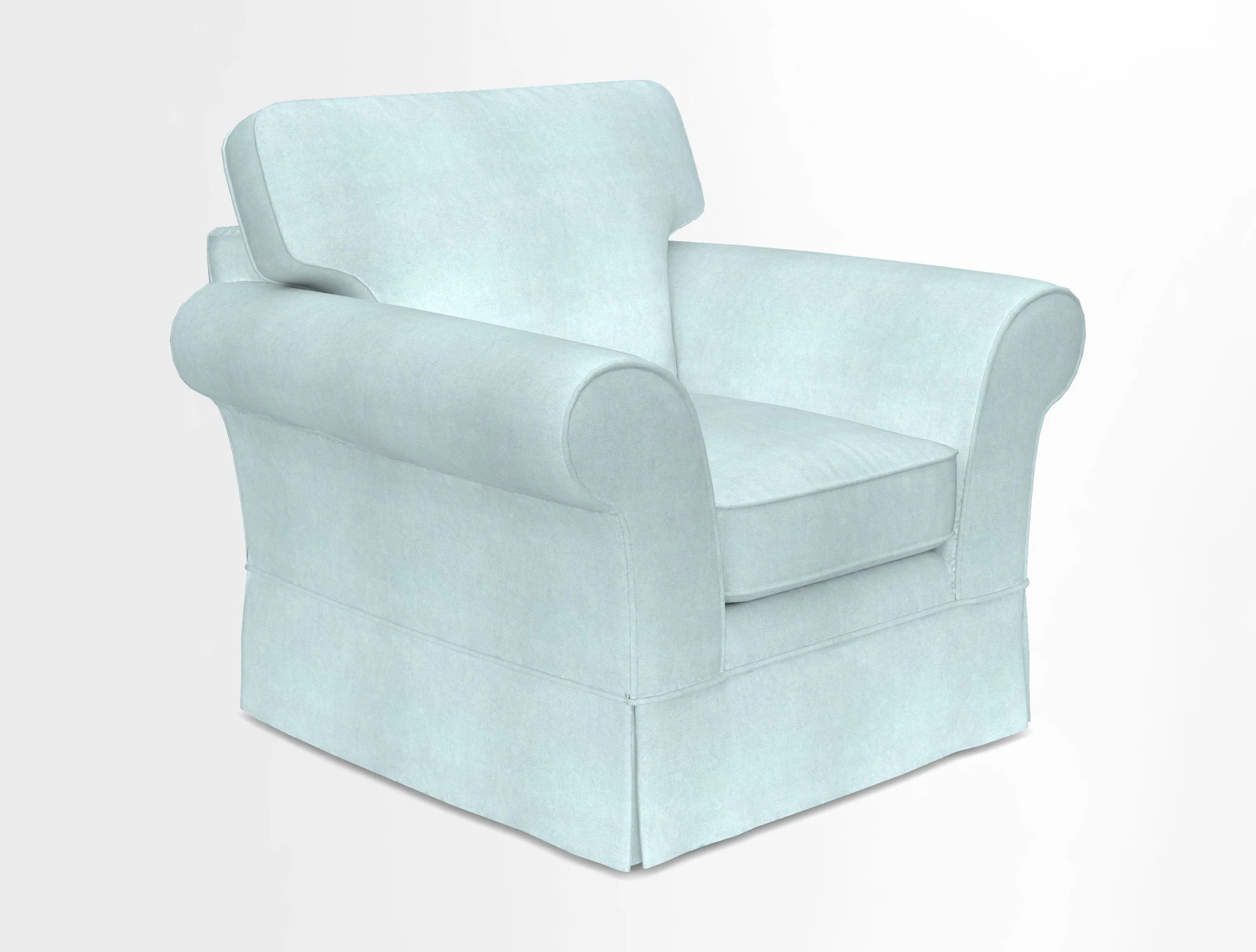 Lanhydrock Chair in Two Tone Plain Biscuit
