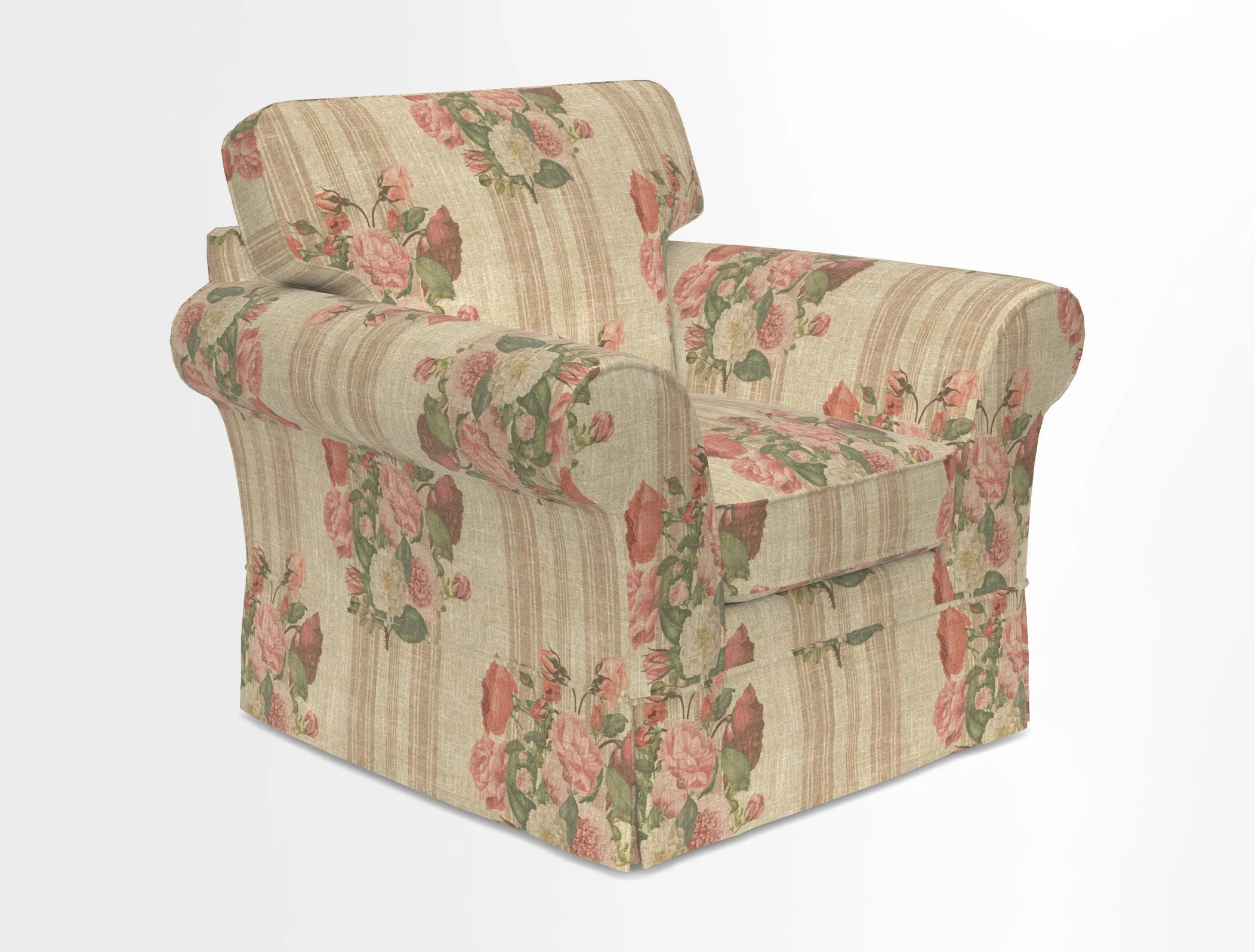 Lanhydrock Chair in Two Tone Plain Biscuit