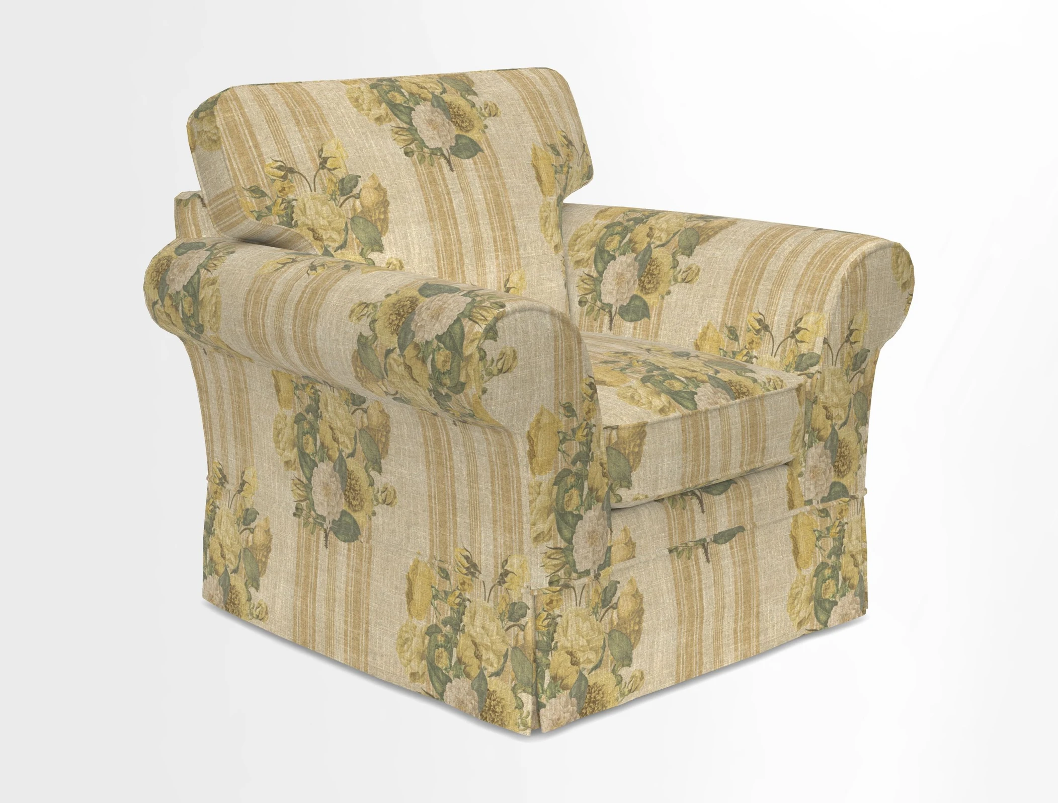 Lanhydrock Chair in Two Tone Plain Biscuit