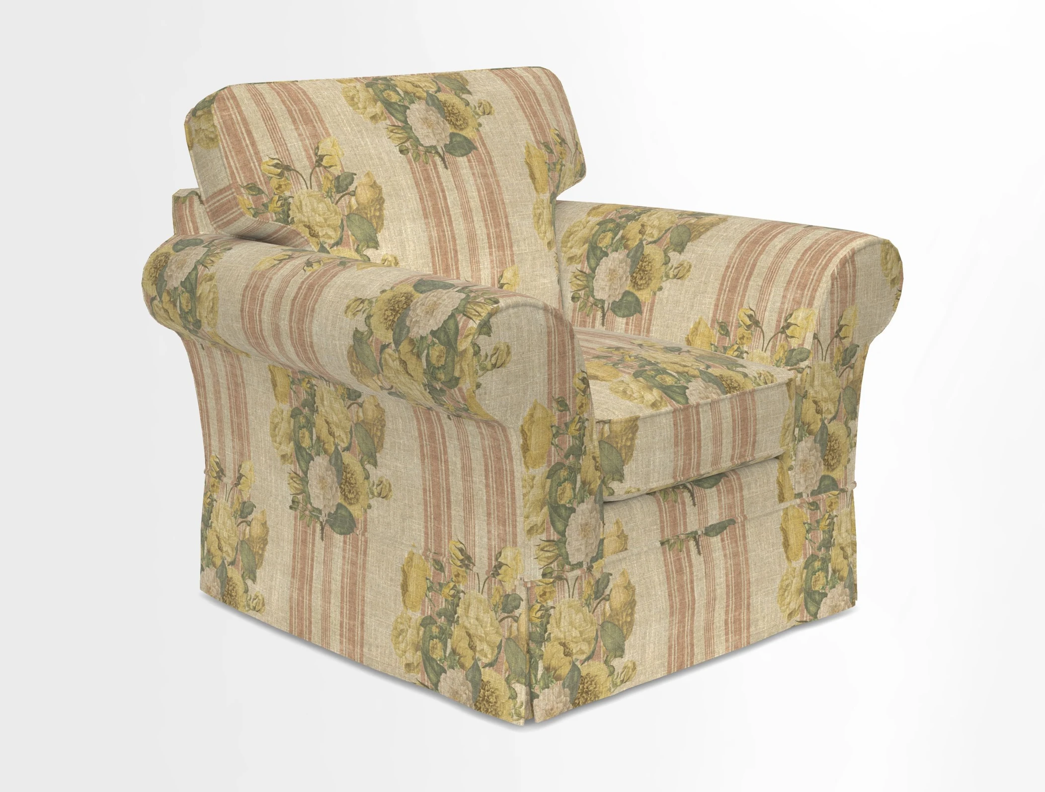 Lanhydrock Chair in Two Tone Plain Biscuit
