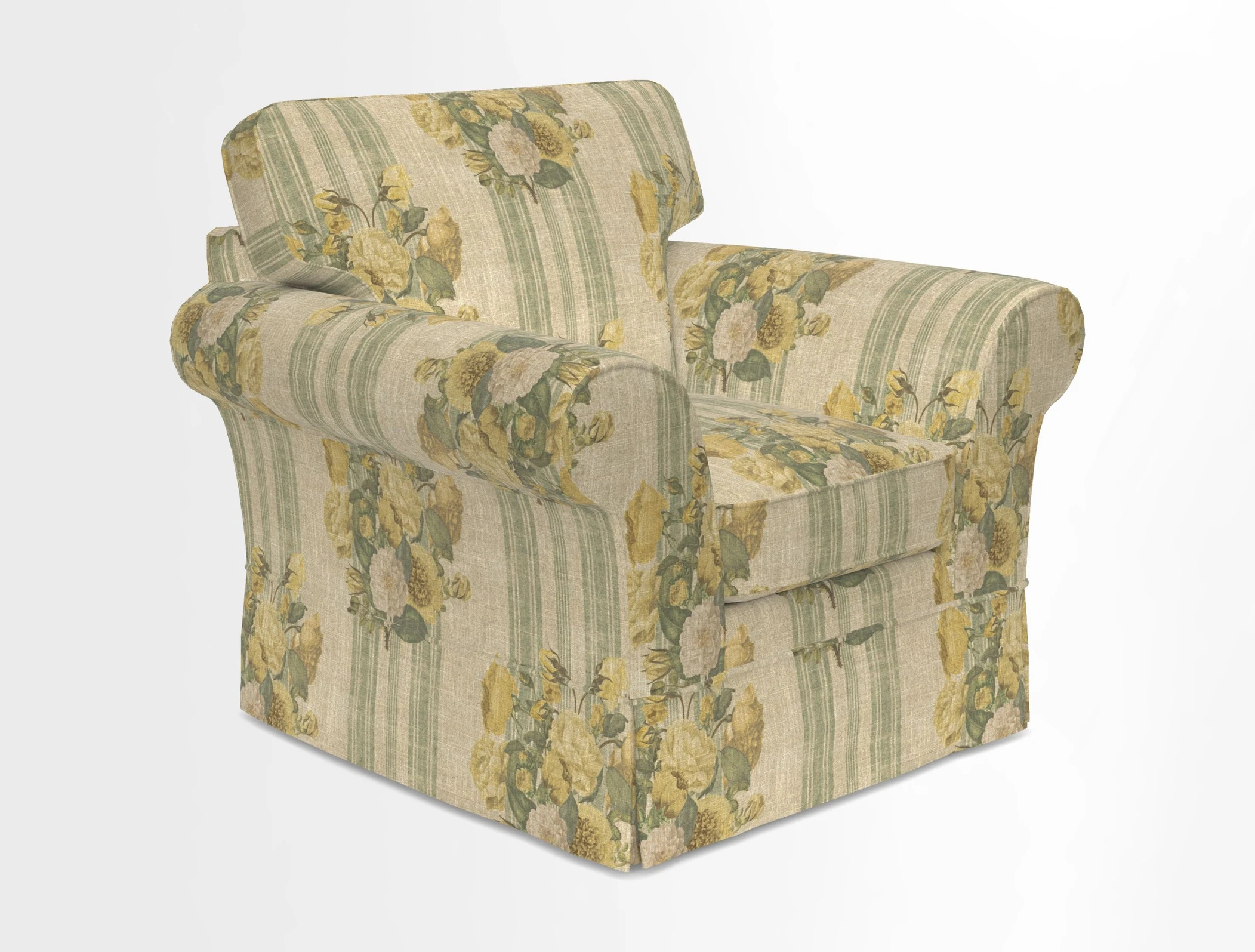 Lanhydrock Chair in Two Tone Plain Biscuit